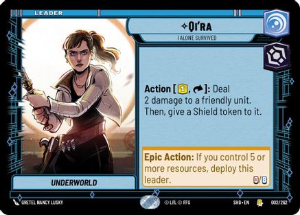 Qi'ra - I Alone Survived (002/262) (002/262) [Shadows of the Galaxy]