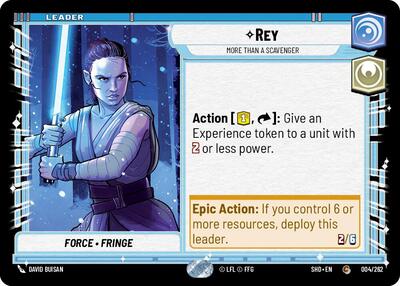 Rey More Than a Scavenger (SHD 004/262) [Shadows of the Galaxy]