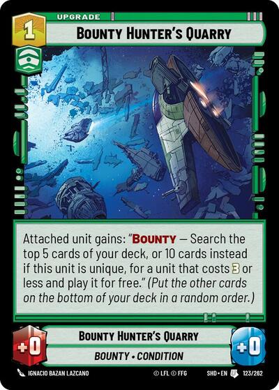 Bounty Hunters Quarry (SHD 123/262) [Shadows of the Galaxy]