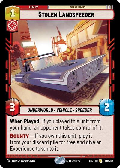 Stolen Landspeeder (SHD 161/262) [Shadows of the Galaxy]