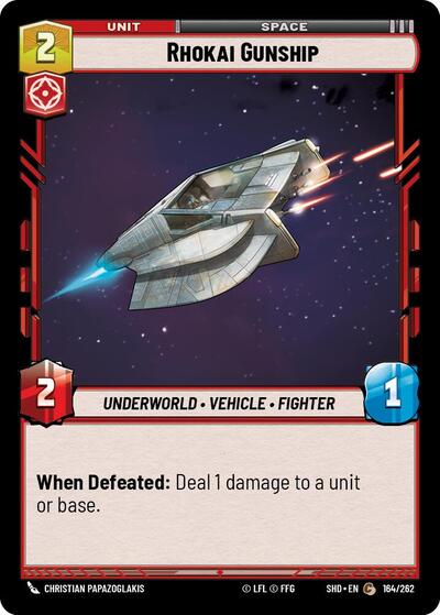 Rhokai Gunship (SHD 164/262) [Shadows of the Galaxy]