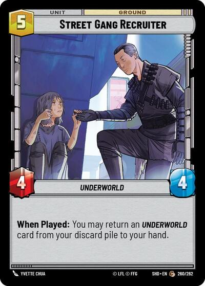 Street Gang Recruiter (SHD 260/262) [Shadows of the Galaxy]