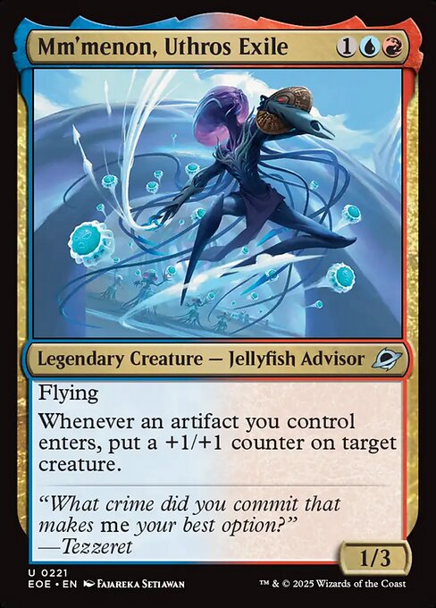 Mm'menon, Uthros Exile (EOE 221) [Edge of Eternities]