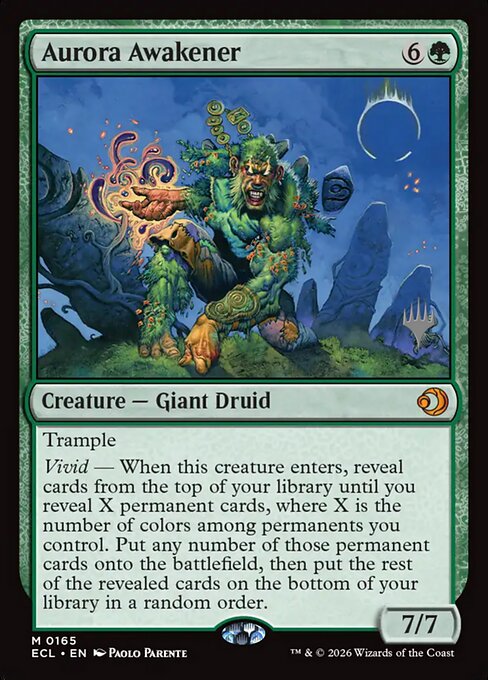Aurora Awakener (PECL 165p) [Lorwyn Eclipsed Promos]