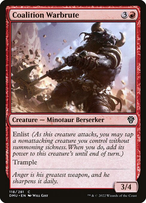 Coalition Warbrute (DMU 118) [Dominaria United]