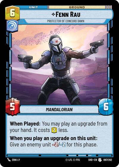 Fenn Rau Protector of Concord Dawn (SHD 067/262) [Shadows of the Galaxy]