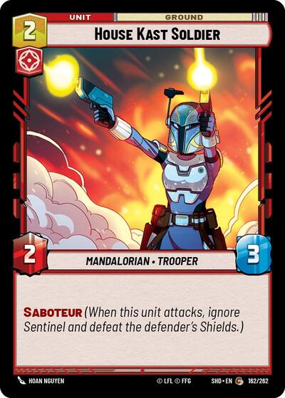 House Kast Soldier (SHD 162/262) [Shadows of the Galaxy]