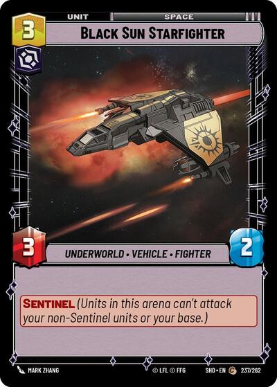 Black Sun Starfighter (SHD 237/262) [Shadows of the Galaxy]