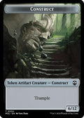 Construct (Ripple Foil) // Myr Double-Sided Token [Modern Horizons 3 Commander Tokens]
