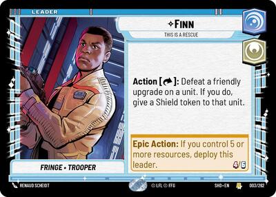 Finn This is a Rescue (SHD 003/262) [Shadows of the Galaxy]