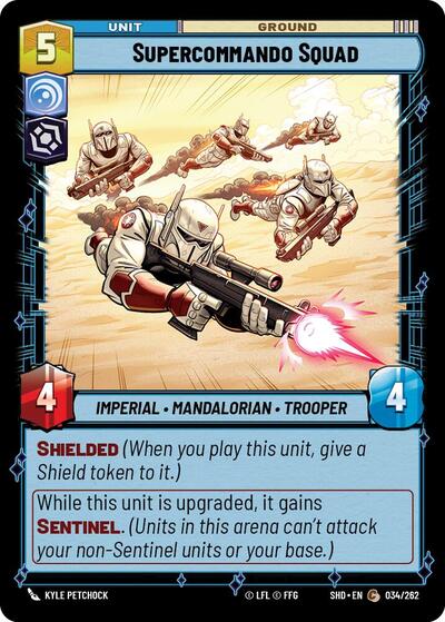 Supercommando Squad (SHD 034/262) [Shadows of the Galaxy]