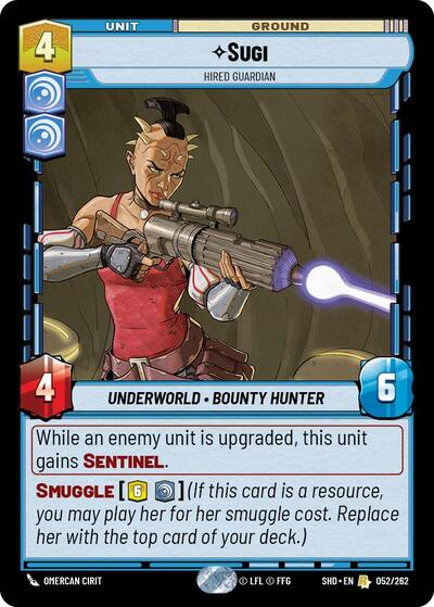 Sugi Hired Guardian (SHD 052/262) [Shadows of the Galaxy]