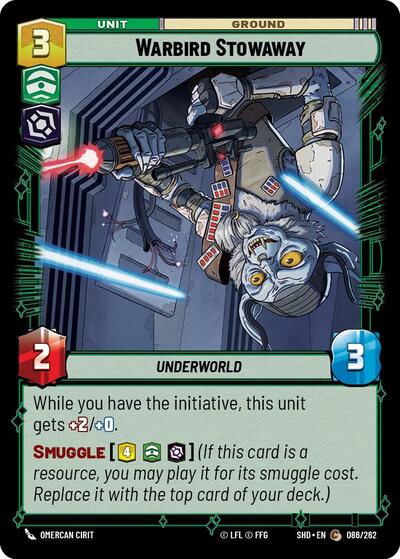 Warbird Stowaway (SHD 086/262) [Shadows of the Galaxy]