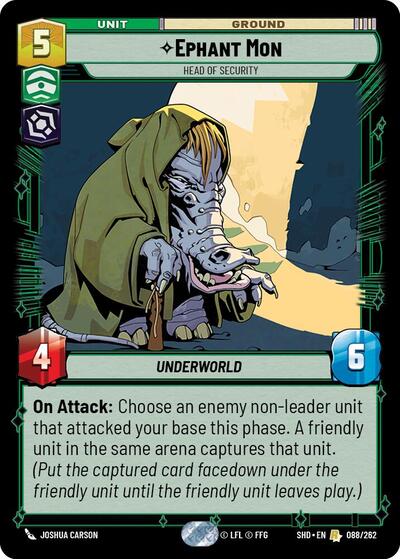 Ephant Mon Head of Security (SHD 088/262) [Shadows of the Galaxy]