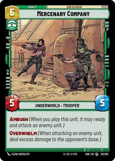 Mercenary Company (SHD 121/262) [Shadows of the Galaxy]