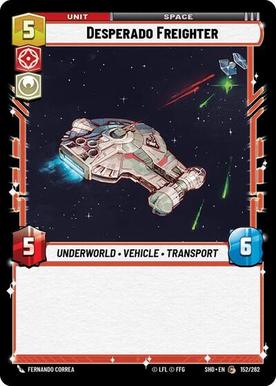 Desperado Freighter (SHD 152/262) [Shadows of the Galaxy]