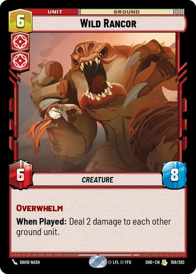 Wild Rancor (SHD 158/262) [Shadows of the Galaxy]