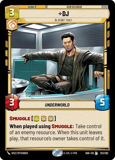 DJ Blatant Thief (SHD 213/262) [Shadows of the Galaxy]
