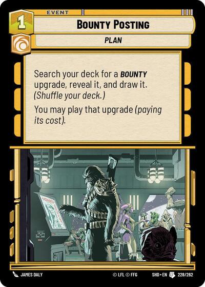 Bounty Posting (SHD 228/262) [Shadows of the Galaxy]