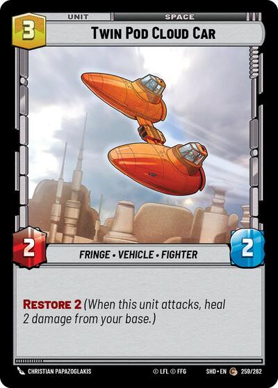 Twin Pod Cloud Car (SHD 259/262) [Shadows of the Galaxy]