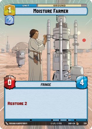 Moisture Farmer (330) (Hyperspace) (330) [Shadows of the Galaxy]