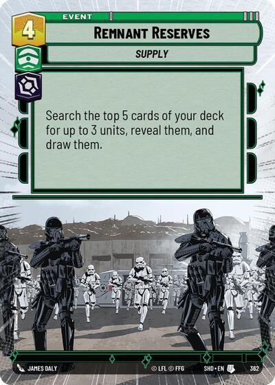 Remnant Reserves Hyperspace (SHD 362) [Shadows of the Galaxy]