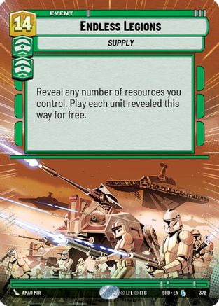 Endless Legions (378) (Hyperspace) (378) [Shadows of the Galaxy]