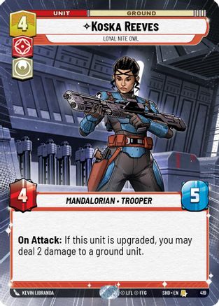 Koska Reeves - Loyal Nite Owl (419) (Hyperspace) (419) [Shadows of the Galaxy]