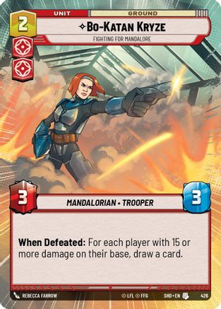 Bo-Katan Kryze - Fighting For Mandalore (426) (Hyperspace) (426) [Shadows of the Galaxy]