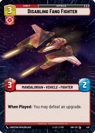 Disabling Fang Fighter (435) (Hyperspace) (435) [Shadows of the Galaxy]