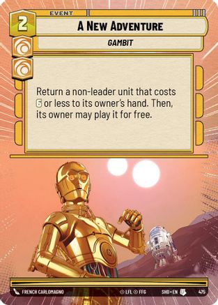 A New Adventure (475) (Hyperspace) (475) [Shadows of the Galaxy]