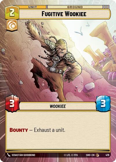 Fugitive Wookiee Hyperspace (SHD 479) [Shadows of the Galaxy]