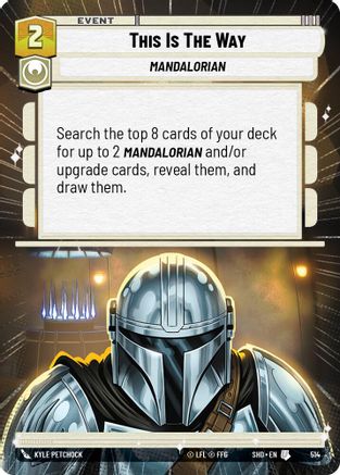 This Is The Way (514) (Hyperspace) (514) [Shadows of the Galaxy]