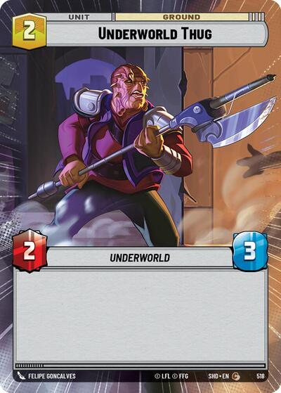 Underworld Thug Hyperspace (SHD 518) [Shadows of the Galaxy]