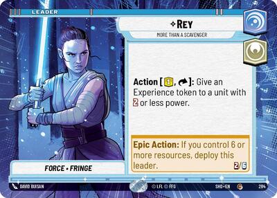 Rey More Than a Scavenger Hyperspace (SHD 284) [Shadows of the Galaxy]