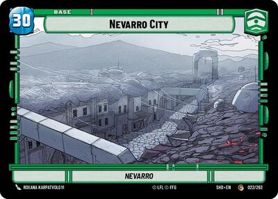 Nevarro City Shield (SHD 022 // T02) [Shadows of the Galaxy]
