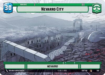 Nevarro City Shield Hyperspace (SHD 300 // T04) [Shadows of the Galaxy]
