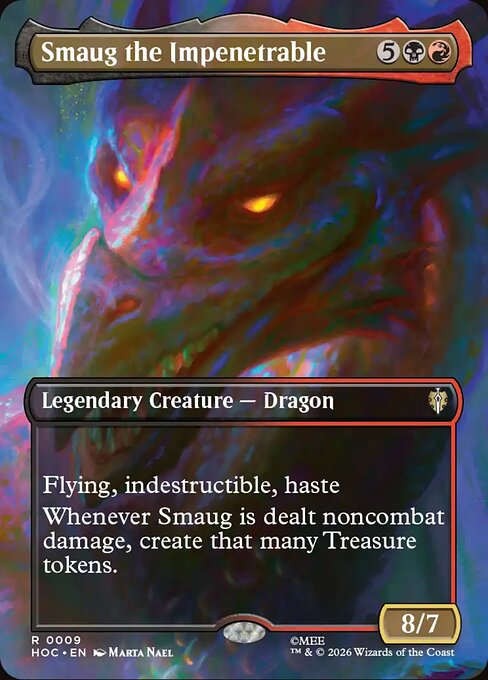 Smaug the Impenetrable (Borderless) (HOC 9) [The Hobbit Eternal]