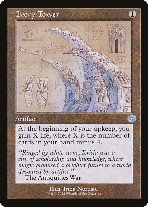 Ivory Tower (Retro Frame) (BRR 86) [The Brothers' War Retro Artifacts]