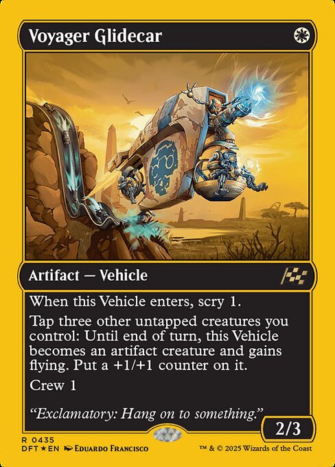 Voyager Glidecar (DFT 435) [Aetherdrift]