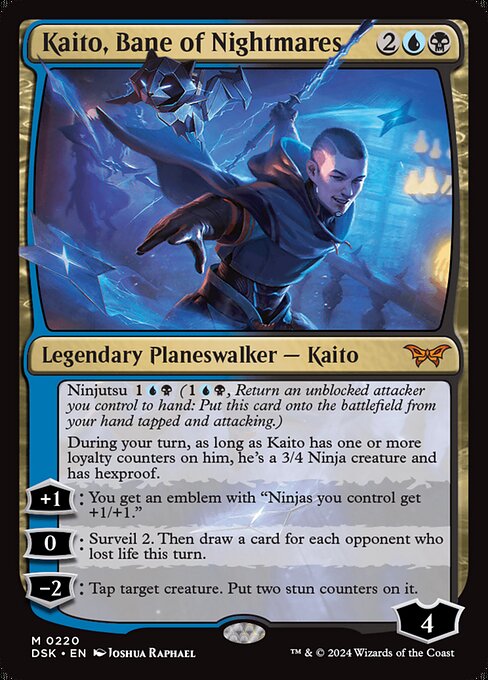 Kaito, Bane of Nightmares (DSK 220) [Duskmourn: House of Horror]