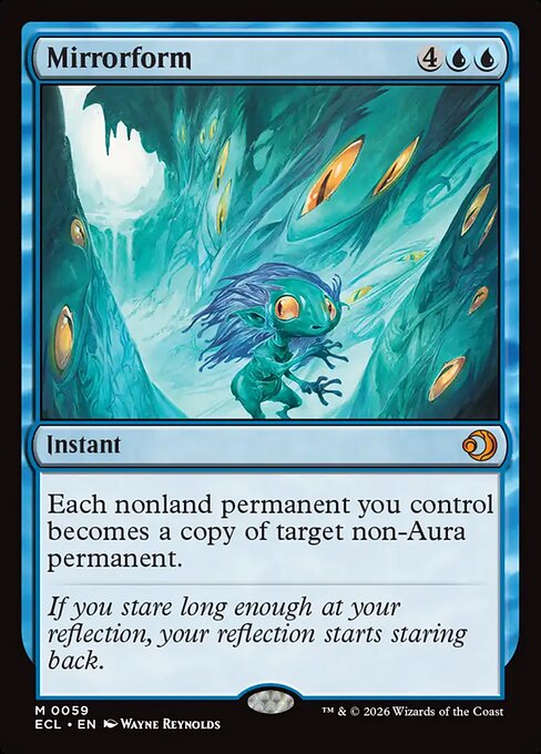 Mirrorform (ECL 59) [Lorwyn Eclipsed]