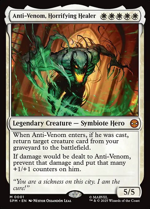 Anti-Venom, Horrifying Healer (SPM 1) [Marvel's Spider-Man]