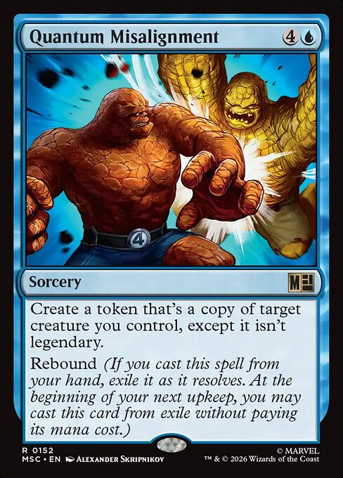 Quantum Misalignment (MSC 152) [Marvel Super Heroes Commander]