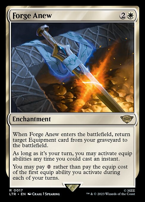 Forge Anew (LTR 17) [The Lord of the Rings: Tales of Middle-earth]
