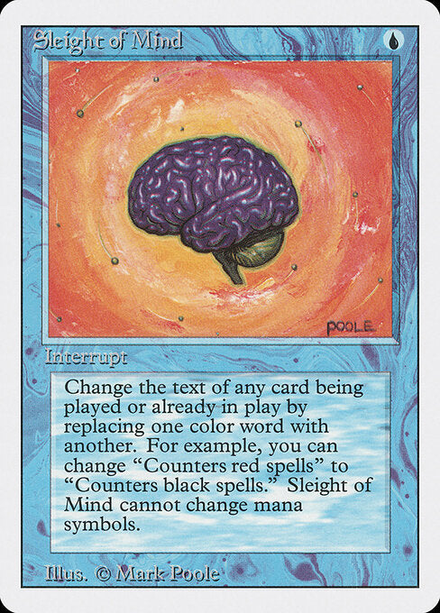 Sleight of Mind (3ED 81) [Revised Edition]