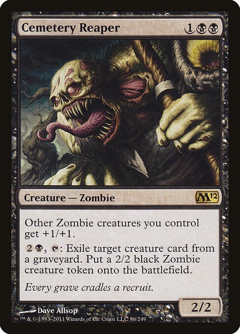 Cemetery Reaper (M12 86) [Magic 2012]