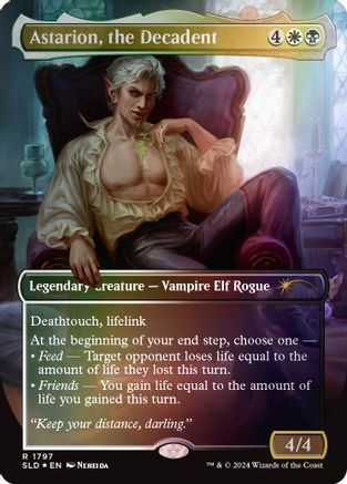 Astarion, the Decadent (Rainbow Foil) [Secret Lair Drop Series]
