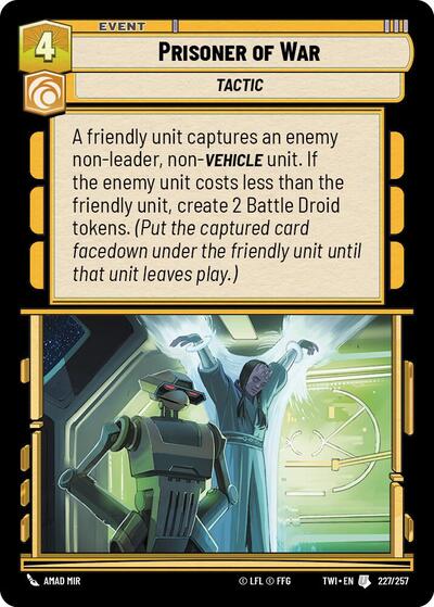 Prisoner of War (TWI 227/257) [Twilight of the Republic]