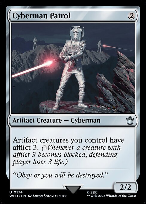 Cyberman Patrol (WHO 174) [Doctor Who]